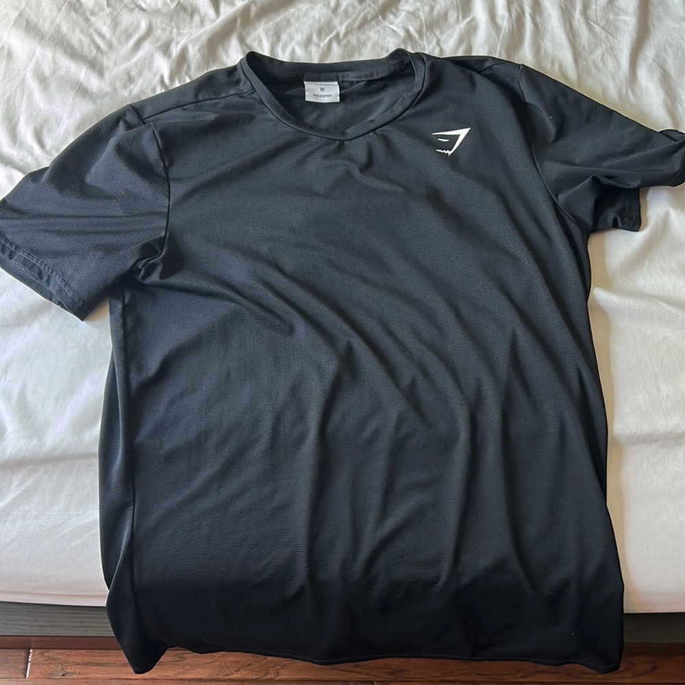gymshark dri fit material shirt